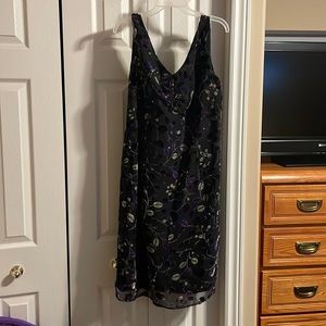 Vintage Floral Formal Dress